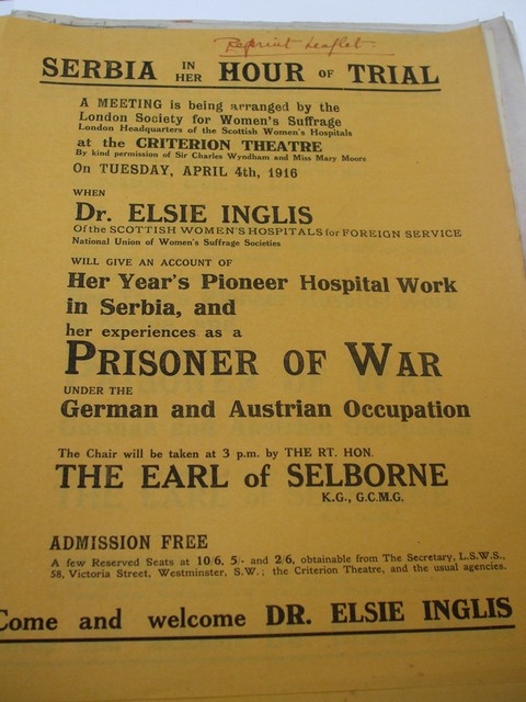 Women's Suffrage society meeting